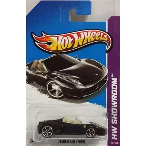 Hot Wheels Showroom Ferrari Spider Universo Hot Wheels