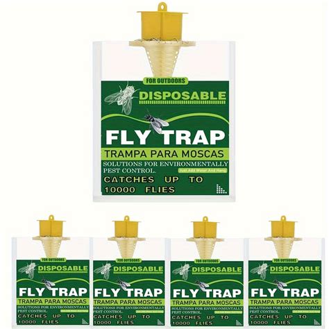 Pcs Non Toxic Fly Traps Hang Up For Balcony Patio Garden To Catch