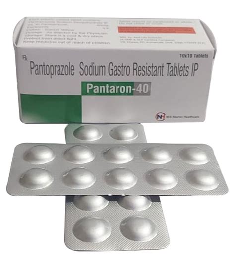 Pantoprazole Sodium Gastro Resistant Tablets Ip Neuron Healthcare At Rs 95 Box In Panchkula