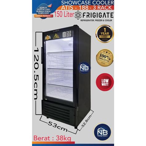 Jual Showcase Frigigate Rak Atis Display Cooler Liter