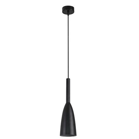 Solin lampa wisząca czarna E27 LP 181 1P BK Cena Opinie Lampy