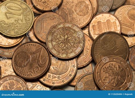 Different Kinds Coins from the All World in the Detail Stock Photo ...