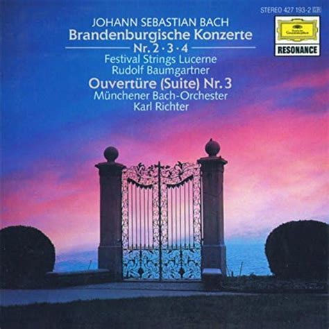 Spiele Bach J S Brandenburg Concertos Nos 2 3 4 Orchestral Suite