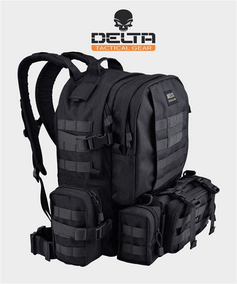 MOCHILA TÁCTICA DESMONTABLE DELTA TACTICAL GEAR Venta de Equipos