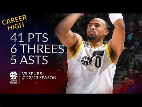 Talen Horton Tucker Pts Threes Asts Vs Spurs Season Youtube