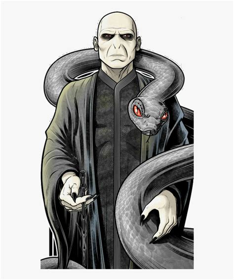 Draw Lord Voldemort Cartoon, HD Png Download , Transparent Png Image ...