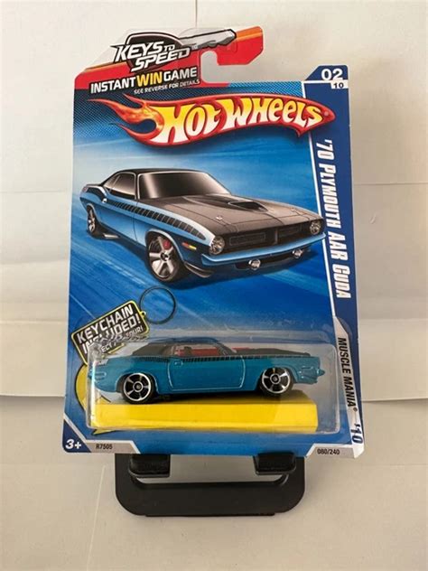 HOT WHEELS 70 Plymouth Aar Cuda Muscle Mania Key Zu Speed P4 EUR 11 37 PicClick IT
