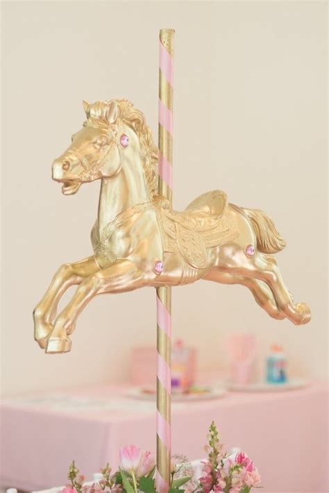 Pink Carousel Birthday Party Carousel Birthday Carousel Birthday