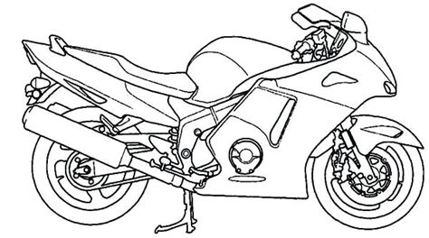 Motorbike Colouring Pages at GetColorings.com | Free printable ...