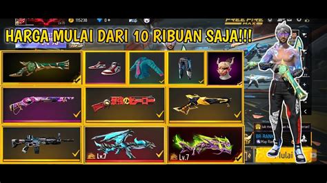 RIVIEW AKUN FF SULTAN MURAH HARGA 10 RIBUAN ADA SKIN SEASON S8 DAN SG 2