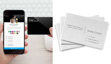 smart business cards  professionals