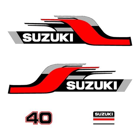 Kit Stickers Suzuki Cv Serie Autocollant Pour Capot Moteur