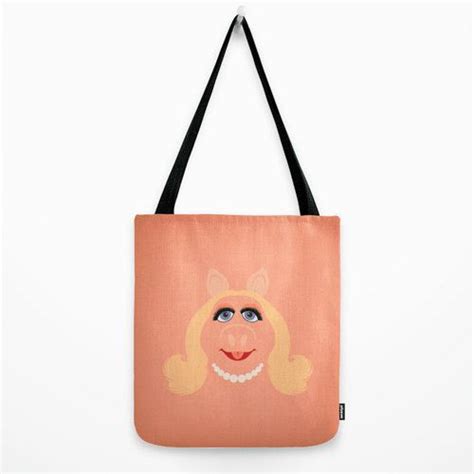 The Muppet Show Miss Piggy Minimalist Tote Bag By Theretroinc 2900