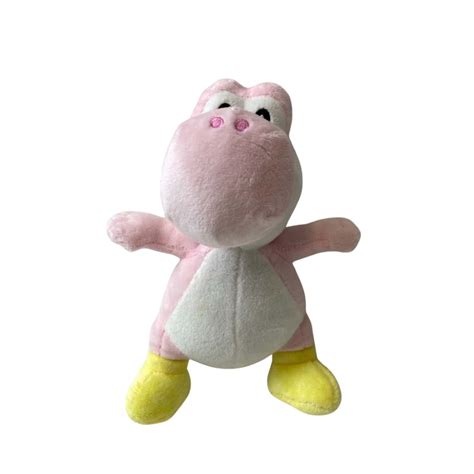 Super Mario Yoshi Pink Plush 25cm