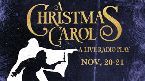 A Christmas Carol A Live Radio Play Youtube