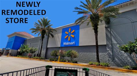 Newly Remodeled Walmart Supercenter On Kirkman Road In Orlando Florida