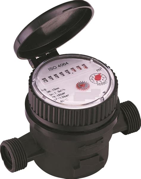 Plastic Singlle Jet Dry Type Cold Or Hot Water Meter Water Meter And Meter