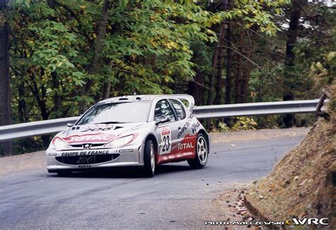 Robert Cédric Bedon Gérald Peugeot 206 WRC Rallye Sanremo