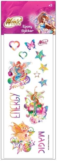 Nuevas Pegatinas De Pared Winx Club Bloomix Sirenix School Y Trendy