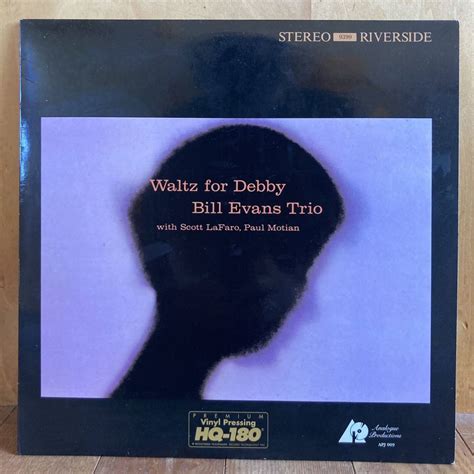 Analogue Productions APJ009 Bill Evans Trio Waltz for Debby LP US盤