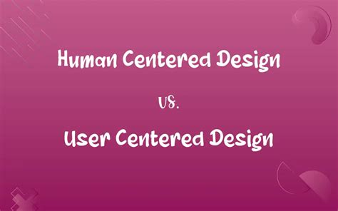 Human Centered Design Vs User Centered Design Know The Difference