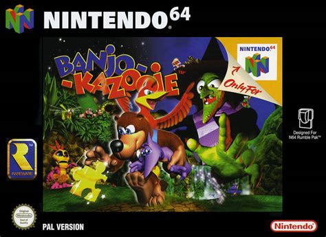 Banjo Kazooie Box Shot For Nintendo 64 Gamefaqs