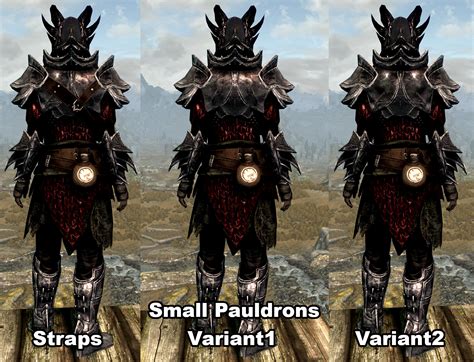 Symmetric Daedric Mail Armor Replacers At Skyrim Special Edition Nexus