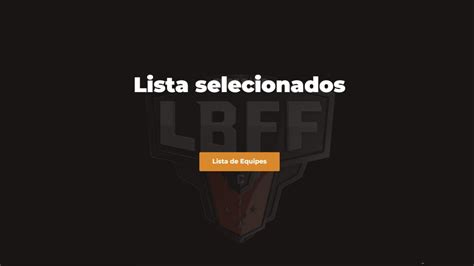 Lbff 7 [2022] Lista De Equipes Selecionadas Para A Série C é Liberada