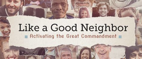 Like A Good Neighbor Sermon Series By Dion Frasier From July Th