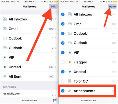 How To View Emails With Attachments Only In Mail For Iphone Ipad