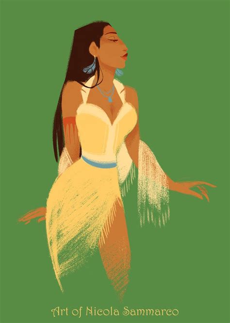 Pocahontas By Nicolasammarco On Deviantart Disney Princess Pocahontas Disney Princess Art