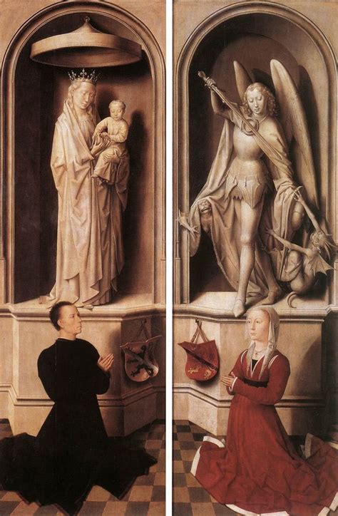 Hans Memling Last Judgment Triptych Detail Triptych Art