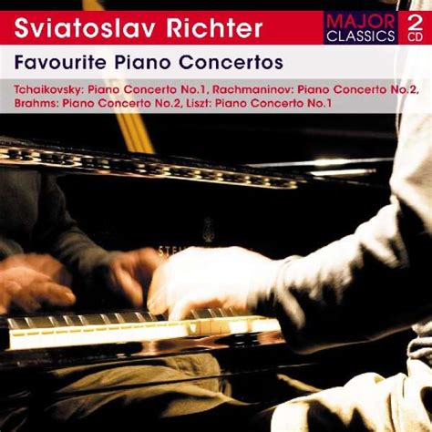 Svjatoslav Richter Favourite Piano Concertos 2 Cds Jpc