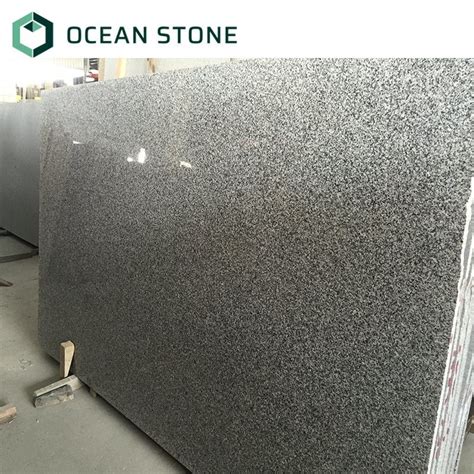 Polished G Granite Slab For Countertop China Grey Granite And