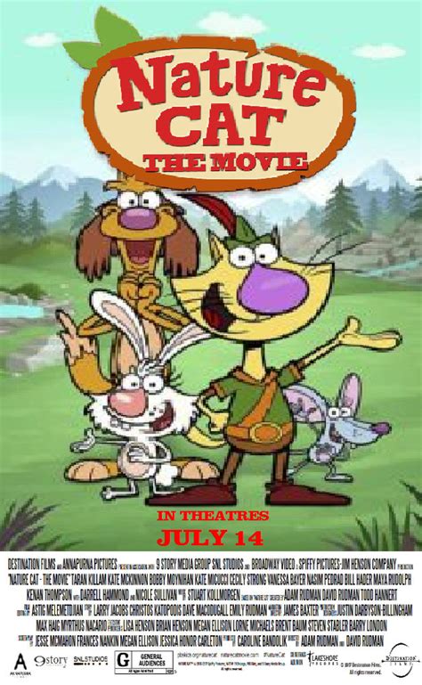 Nature Cat The Movie 2nd Theatrical Release Poster By