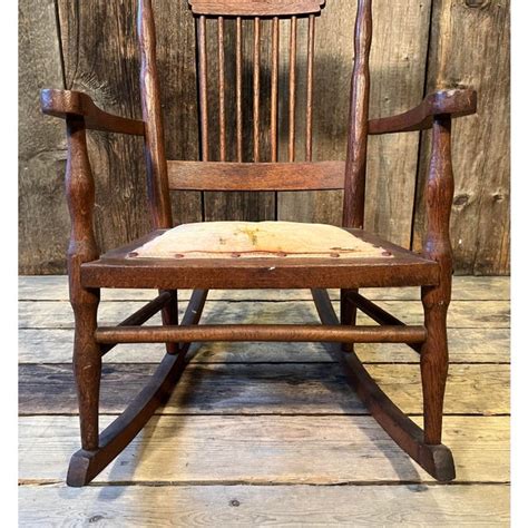 Early 1900s Antique Childs Rocking Chair Chairish