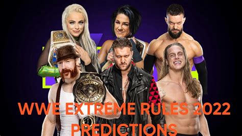 Wwe Extreme Rules Predicciones Youtube