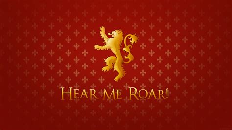 House Lannister A Song Of Ice And Fire Wallpaper 29965947 Fanpop