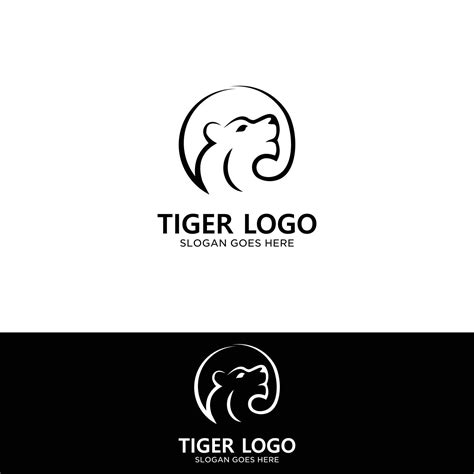 Tiger Vector Logo Icon Illustration 5720853 Vector Art At Vecteezy