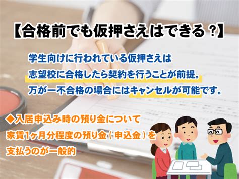 【2024年版】学校の合格前でも賃貸物件の仮押さえはできるのか徹底解説｜学生お部屋探しナビ