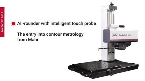 Marsurf Cd 140 Ag 11 Entry Into Contour Measurement From Mahr Youtube