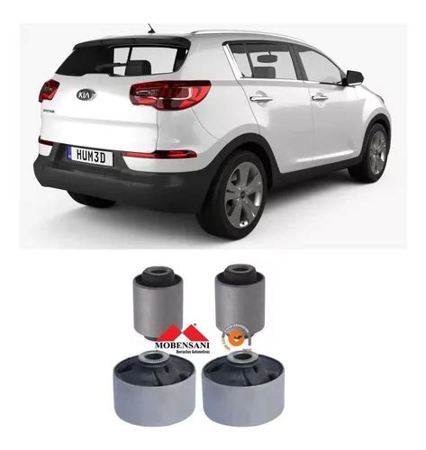 Kit De Buchas Bandeja Balan A Dianteira Kia Sportage Escorrega