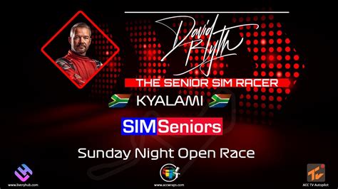 SIM Seniors Sunday Night Open Race Kyalami YouTube