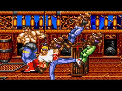 Streets Of Rage 2 Genesis Co Op Gameplay YouTube