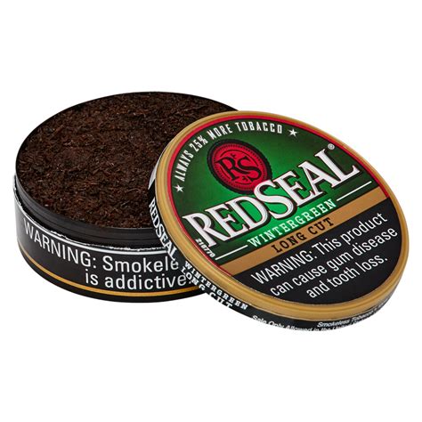 Red Seal Long Cut Wintergreen Chewing Tobacco - Delivered In As Fast As ...