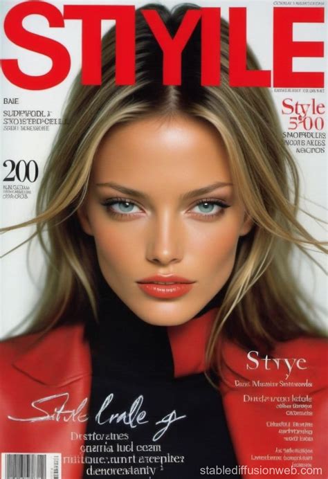 2000s Magazine Cover: Supermodel Catwalk | Stable Diffusion Online