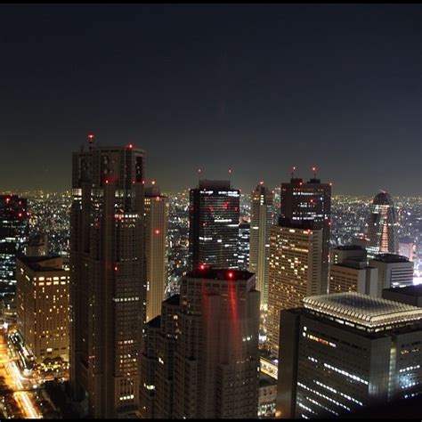 Amazing #Tokyo #Shinjuku #Skyline at #nightview from the sky | Skyline ...