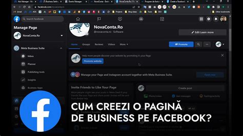 Cum Creezi O Pagina De Facebook Pentru Business Marketing Digital