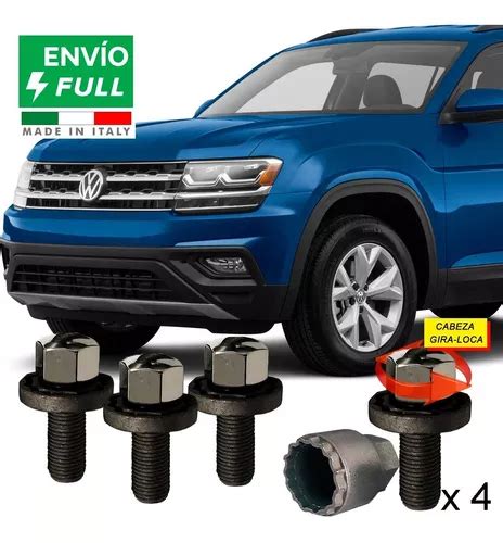 Kit Tuercas Seguridad X New Vw Cross Sport Full Meses Sin