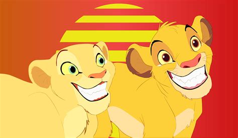 lion king- simba&nala | Behance